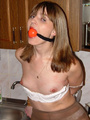 Babes in ball gags, hot spanked asses, - Picture 15