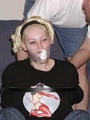 Fresh amateurs bound and gagged and in - Picture 15