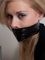 Donna black tape gagged - Picture 8