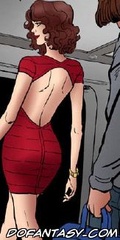 Slave art. A neat butt mom is very beautiful in that red dress.