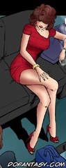 Slave art. A neat butt mom is very beautiful in that red dress.