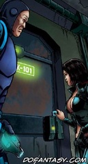 Horror comics. Military prisoners captured and taken in for questioning.