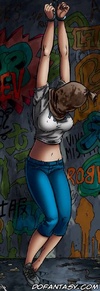Bdsm art. Innocent girl was the victim of police concerned about sexually.