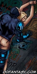Bdsm art drawings. Before sending the girl to travel, he decided to try the warrior her pussy.
