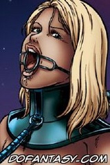 Bondage toons. Perfect breasts girls can seduce all.