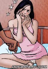 Sado comic. A woman strcking you.. making you cum with her fingers.. her mouth..