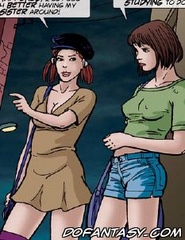 Adult bondage comics. Big dick, abused sweet pussy and went to bed happy.