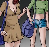 Sex slave comics. The two friends came home to his third ..