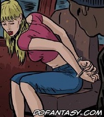 Torture drawings. I see you have good tits, you can touch them?