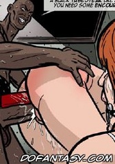 Submission art. Anime blonde in handcuffs and a gag!