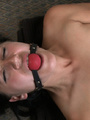 Restrained and gagballed captured girl - Picture 9