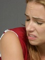 Pretty school girl spanked in the - Picture 9