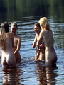 Teens caught bathing naked in the lake - - Picture 1