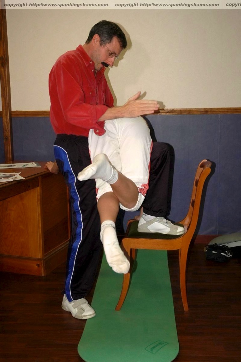 Painful sports lesson in a French classroom - Unique Bondage - Pic 10