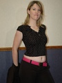 Lovely young miss strips down and poses - Picture 1