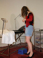 Naughty girl gets a medical examination - Picture 1