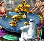 Slave girl comics. What would become of the girl with huge tits and revealing