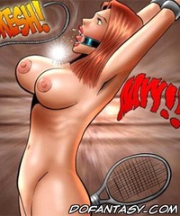 Sado cartoons. Where's that arrosant whore I saw a couple of days aso?