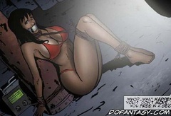 Bondage toons. The Negro in love with a girl in the chest and never let it not.