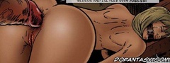 Bdsm cartoons. Bald guy section heifer under the night sky and began to mock her.
