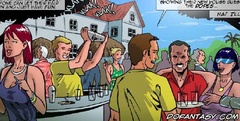 Free bdsm comics. Showing their new house gues the ropws..