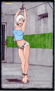Bondage comics. Hot blonde with a - BDSM Art Collection - Pic 3