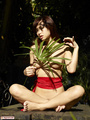 Mayuko holds and strokes her delicate - Picture 3