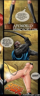 Submission art. Let's get started slave! Try not to fall, ok? Give everyone a good show!