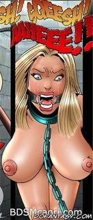 Bondage toons. It's like a horny bull girl!You'll love it! I'm bfinging it closer!