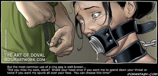 Bdsm comics. Yeah...good girl! I'm gonna fuck all your holes raw, slave!