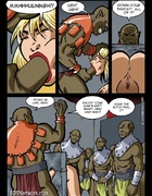 Horror comics. Enjoy your King's gift! Shaft deep and hard! Make her feel