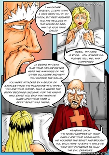 Slave comics. Naked girl awakened in the bed ang got leashed!