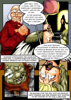 Bdsm art toons. Your life is now forfeit! Your body useful only for the pleasures of my Lord!