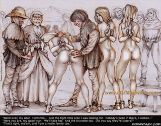Bdsm cartoons. You're mine, my hearties! And I always mark my own slaves with fire!
