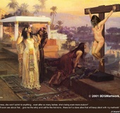 Sado cartoons. Prisoners are nothing in Rome! They get crucified, fucked