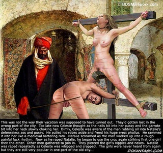 Humiliation comics. Celeste was aware of the man rubbing oil into Natalie's defenseless ass and pussy!