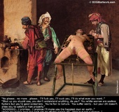 Torture drawings. Your Master's favorite pastime is to have a white slave