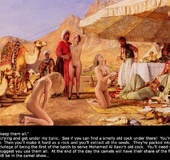Slave girl. What pleases me now is to work on your white skin with my
