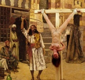 Sado comic. It's pointless to beg, slave! You should have taken it up