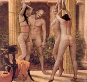 Submission comics. He lashed Lucia's breasts with his quirt, several times,
