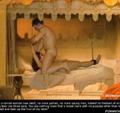 Submission comics. The Centurion was given a young slave girl as a reward