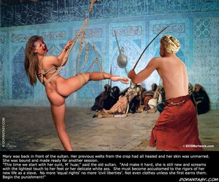 Bondage comics. You're property now like a car! You will be taken down long enough for a quick fuck whenever i desire it!