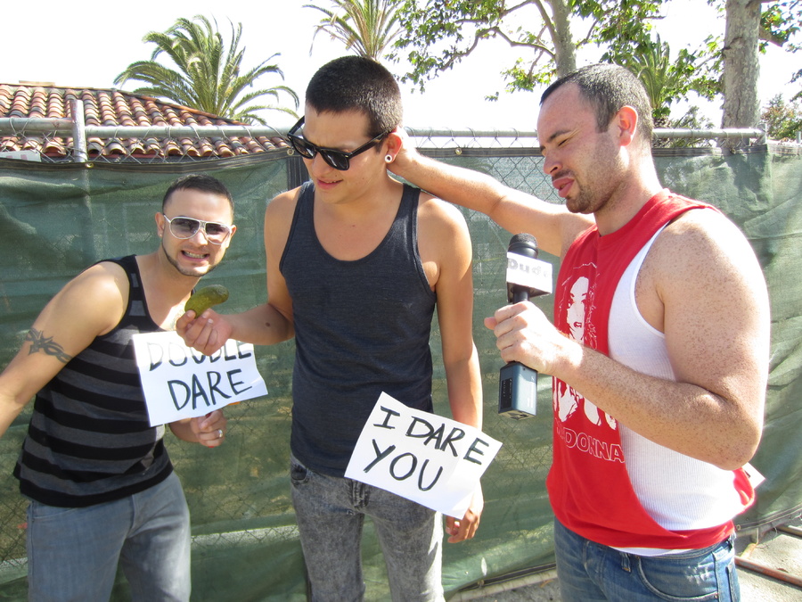 Lusty gay boy in shades showing his sucking - XXX Dessert - Picture 9