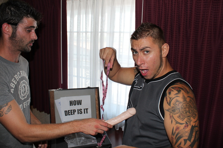 Two horny boyfriends playing strange game i - XXX Dessert - Picture 6