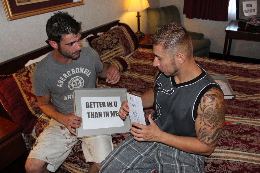 Two horny boyfriends playing strange game i - XXX Dessert - Picture 12