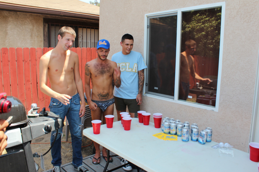 A group ot young guys unressing outdoors an - XXX Dessert - Picture 8