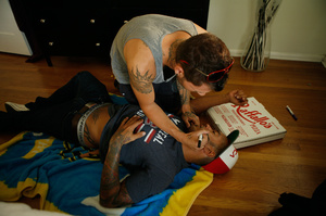 Completely relaxed gay studs getting und - XXX Dessert - Picture 3