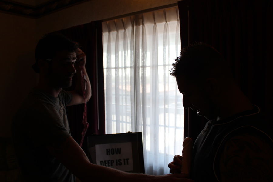 Two real horny gay boys going wild while in - XXX Dessert - Picture 9