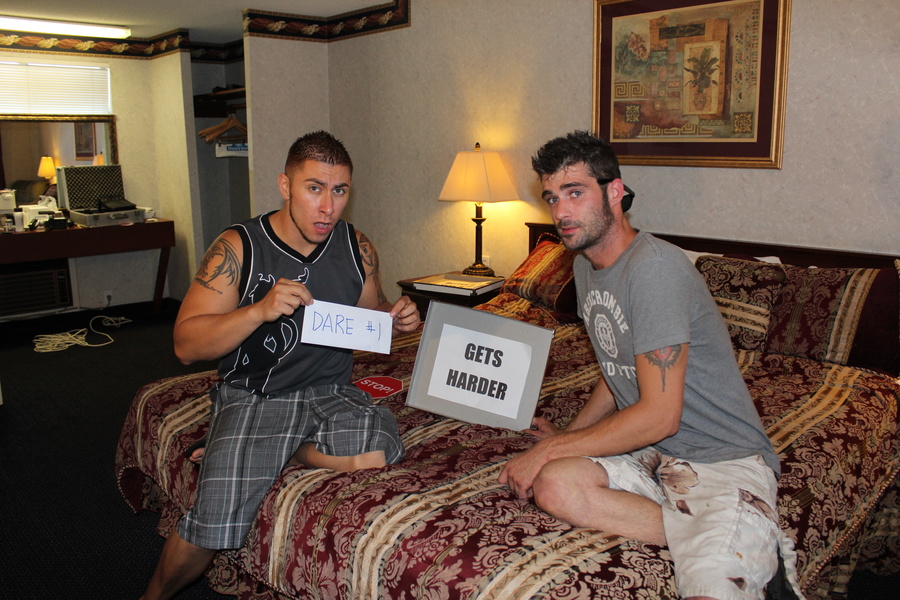 Two real horny gay boys going wild while in - XXX Dessert - Picture 12