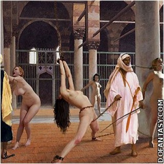 Sado comic. Slaves haven't enough time to learn obedience their Masters!